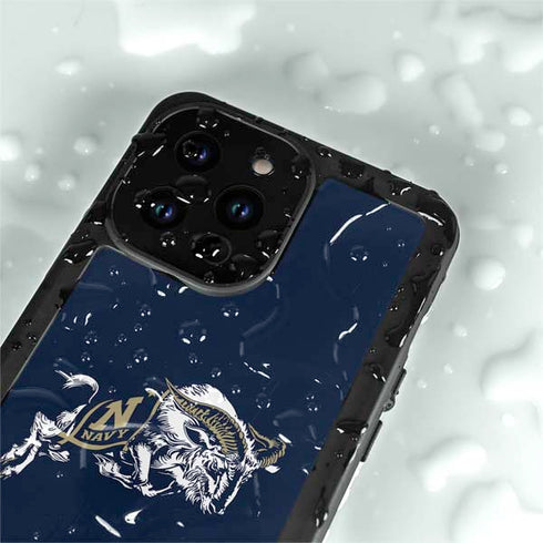 United States Naval Academy Bill The Goat iPhone 15 Pro Waterproof Case